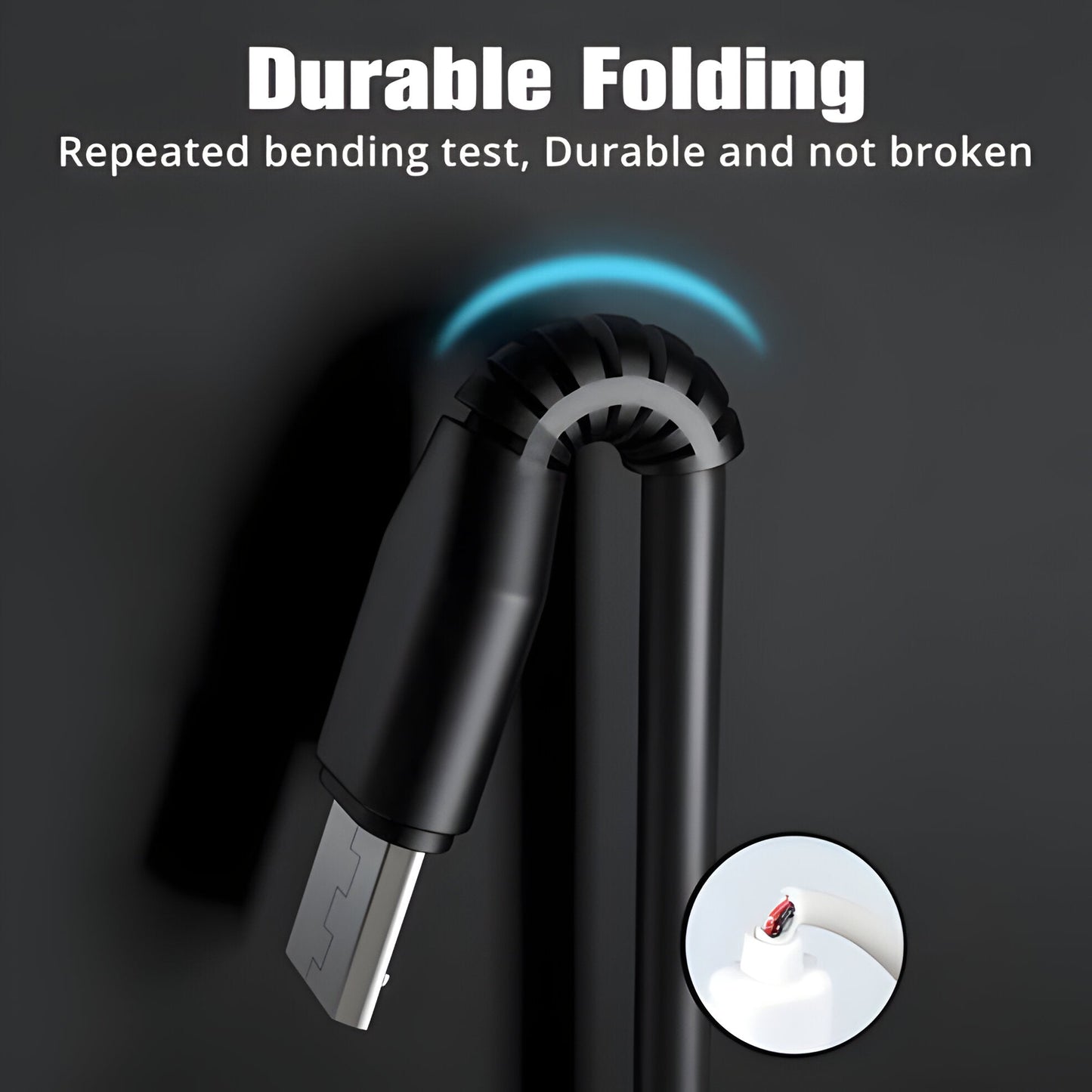 2-in-1 USB Charging Cable with Multi-Port Compatibility