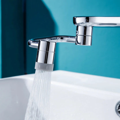 1080-Degree Rotating Universal Faucet Extender – Flexible Reach for Any Sink