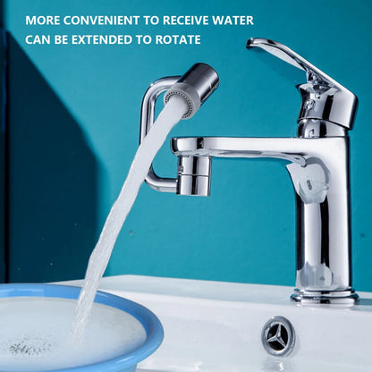 1080-Degree Rotating Universal Faucet Extender – Flexible Reach for Any Sink
