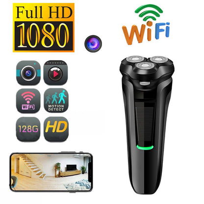 Ultra-Compact 1080P HD WiFi Mini Shaver Camera with Motion Detection