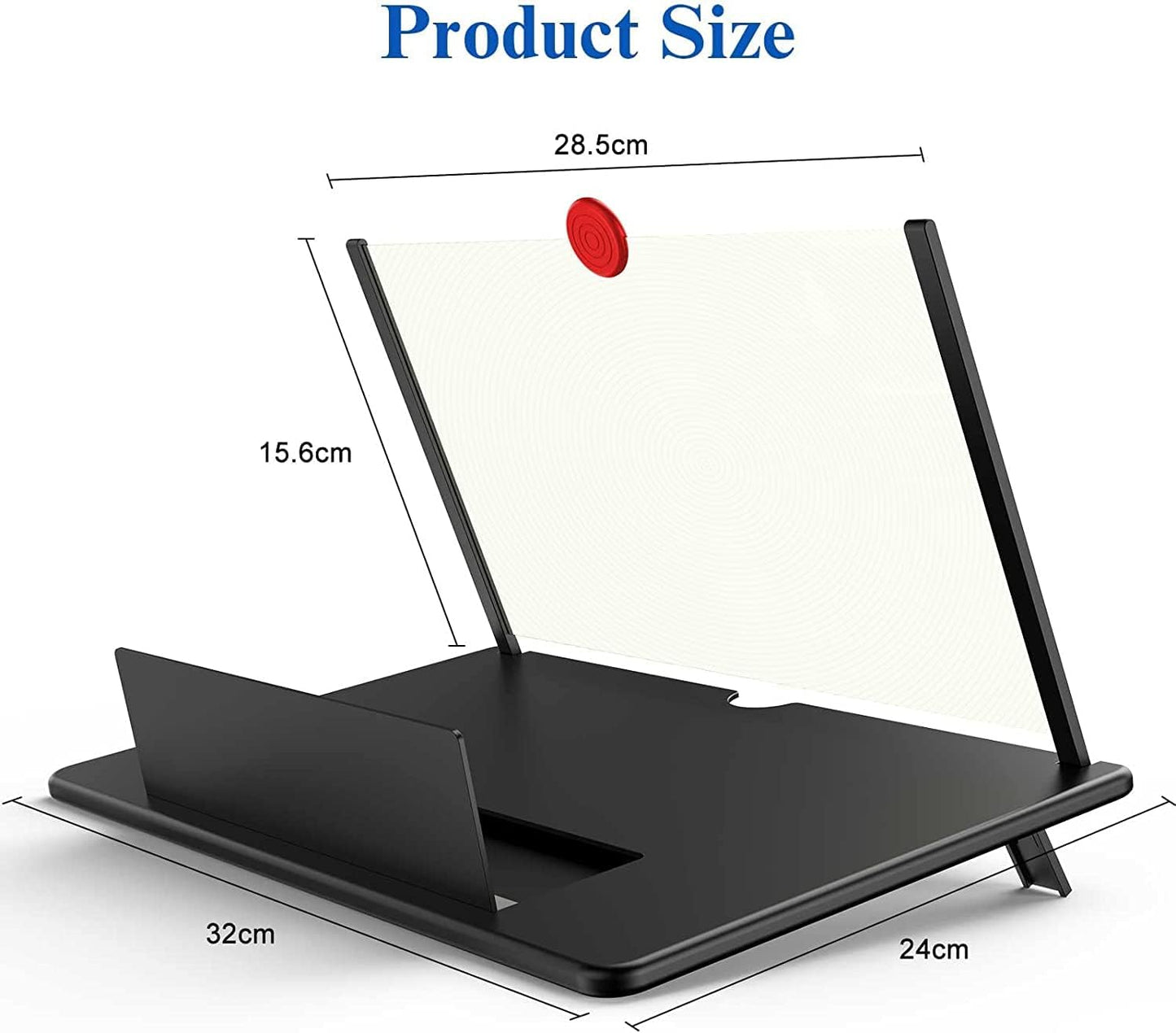 16-Inch Phone Screen Magnifier for Immersive Movies, Videos & Gaming