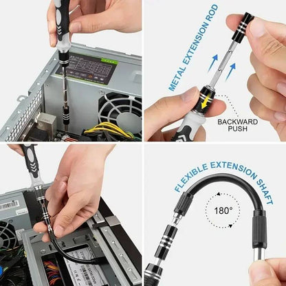 115-in-1 Bit Screwdriver Set - All-in-One Precision Tool Kit