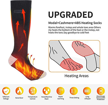 Two-Pair Unisex Heated Socks – Keep Your Feet Toasty