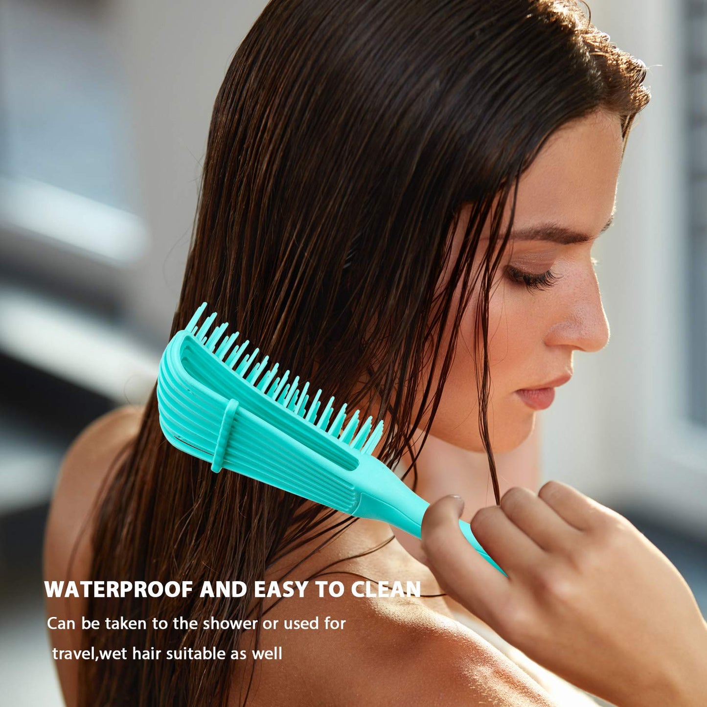 2-Pack Detangling Brush for Afro-Textured Hair (3A–4C)