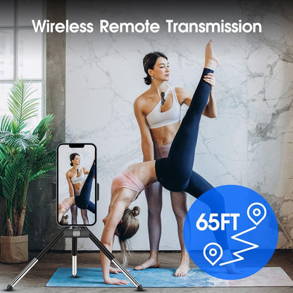 Two-Pack Wireless Microphones for iPhone and iPad