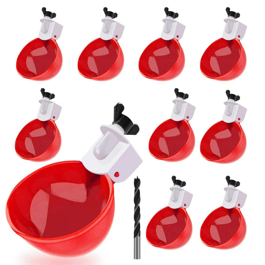 Set of 10 Chicken Waterers