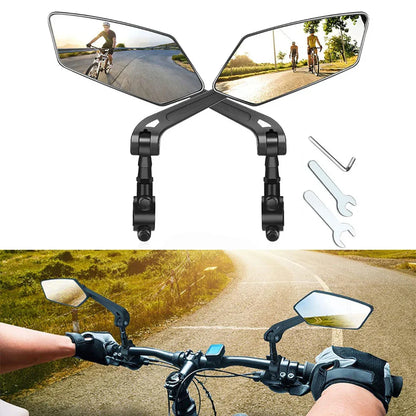 Two-Piece Bike Mirror Set