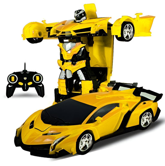 2-in-1 Transformer RC Car - Remote-Controlled Car That Transforms into a Robot