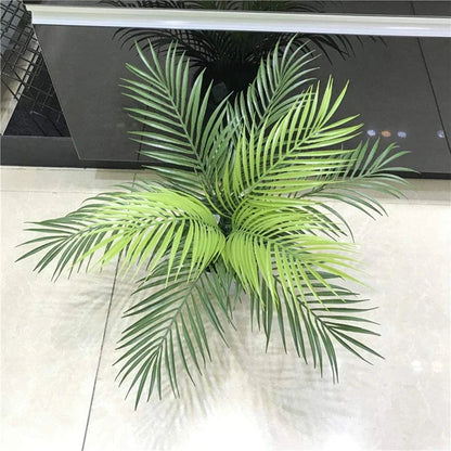 12-Pack Artificial Palm Leaves for Instant Tropical Decor
