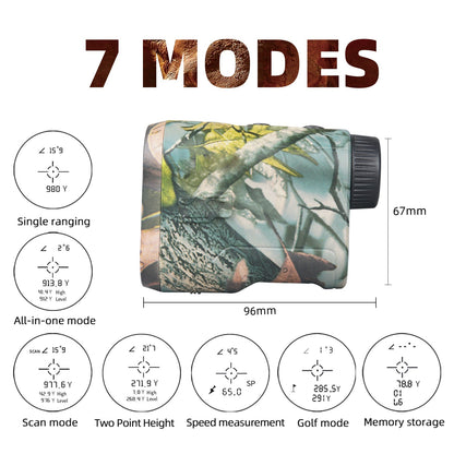 Precision 1000-Foot Hunting Range Finder
