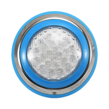 15W LED Stainless Steel Wall-Mounted Pool Light for Underwater Landscape Lighting