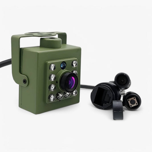 Rugged 1080p HD Weatherproof Wildlife Camera with Night Vision, Motion Detection, and Remote Access