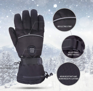 Two Pairs of Heated Gloves for Extra Warmth