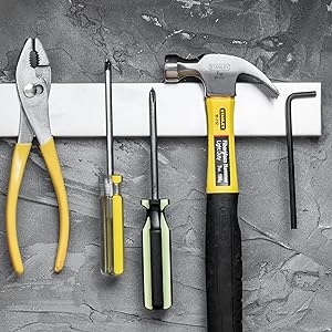 14-Inch Magnetic Knife & Tool Holder – Heavy-Duty, Space-Saving Organizer for Knives and Tools