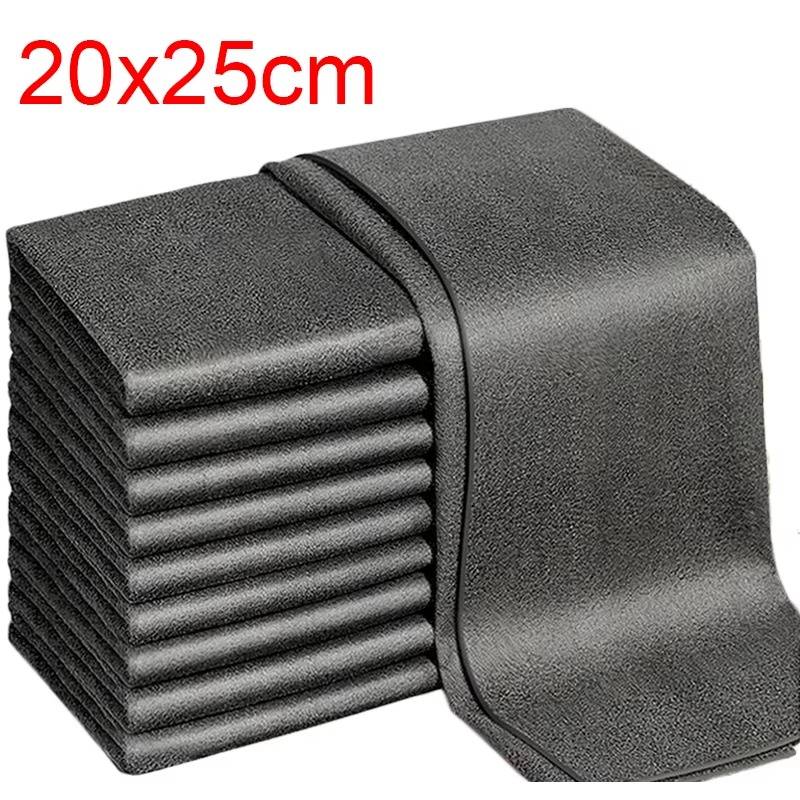 10-Piece Multi-Surface Microfiber Cloth Set for Windows, Car, and Kitchen