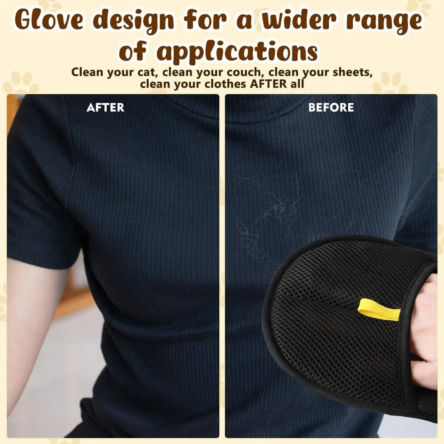 Two-Piece Pet Hair Remover Tool Set