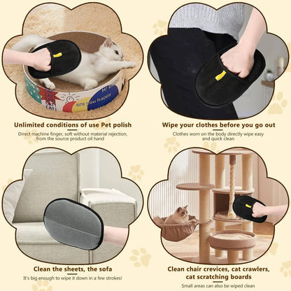 Two-Piece Pet Hair Remover Tool Set