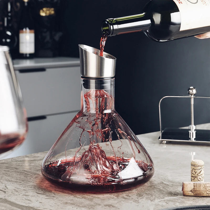 1500ml Wine Decanter with Aerator - Elevate Flavor and Aroma with Every Pour