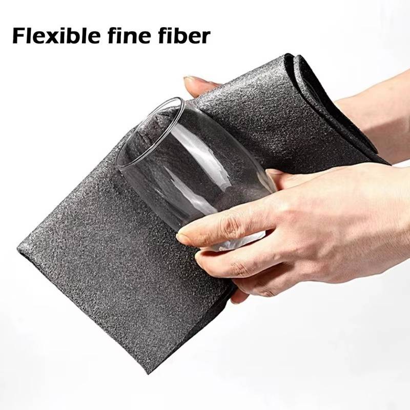 10-Piece Multi-Surface Microfiber Cloth Set for Windows, Car, and Kitchen