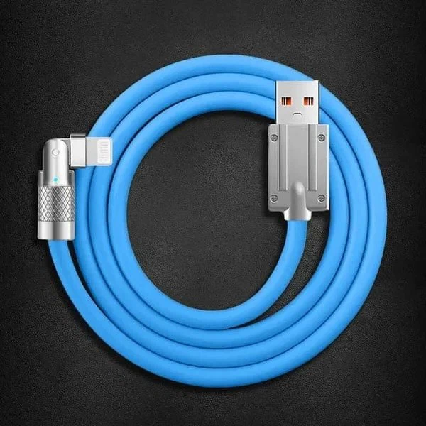 180° Rotating Fast-Charge Cable for Easy Angled Charging