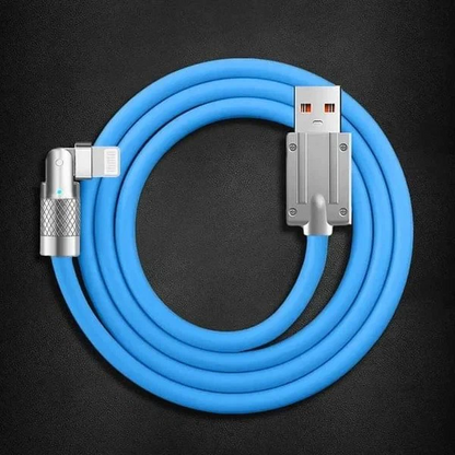 180° Rotating Fast-Charge Cable for Easy Angled Charging