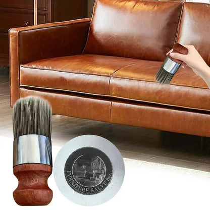 Premium 120ml Leather Furniture Care Salve Kit