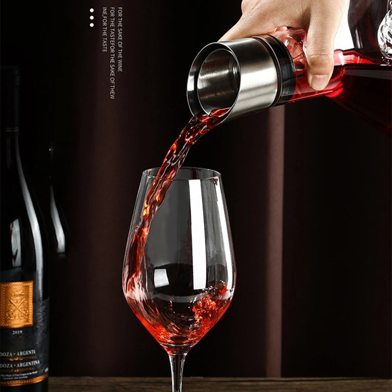 1500ml Wine Decanter with Aerator - Elevate Flavor and Aroma with Every Pour