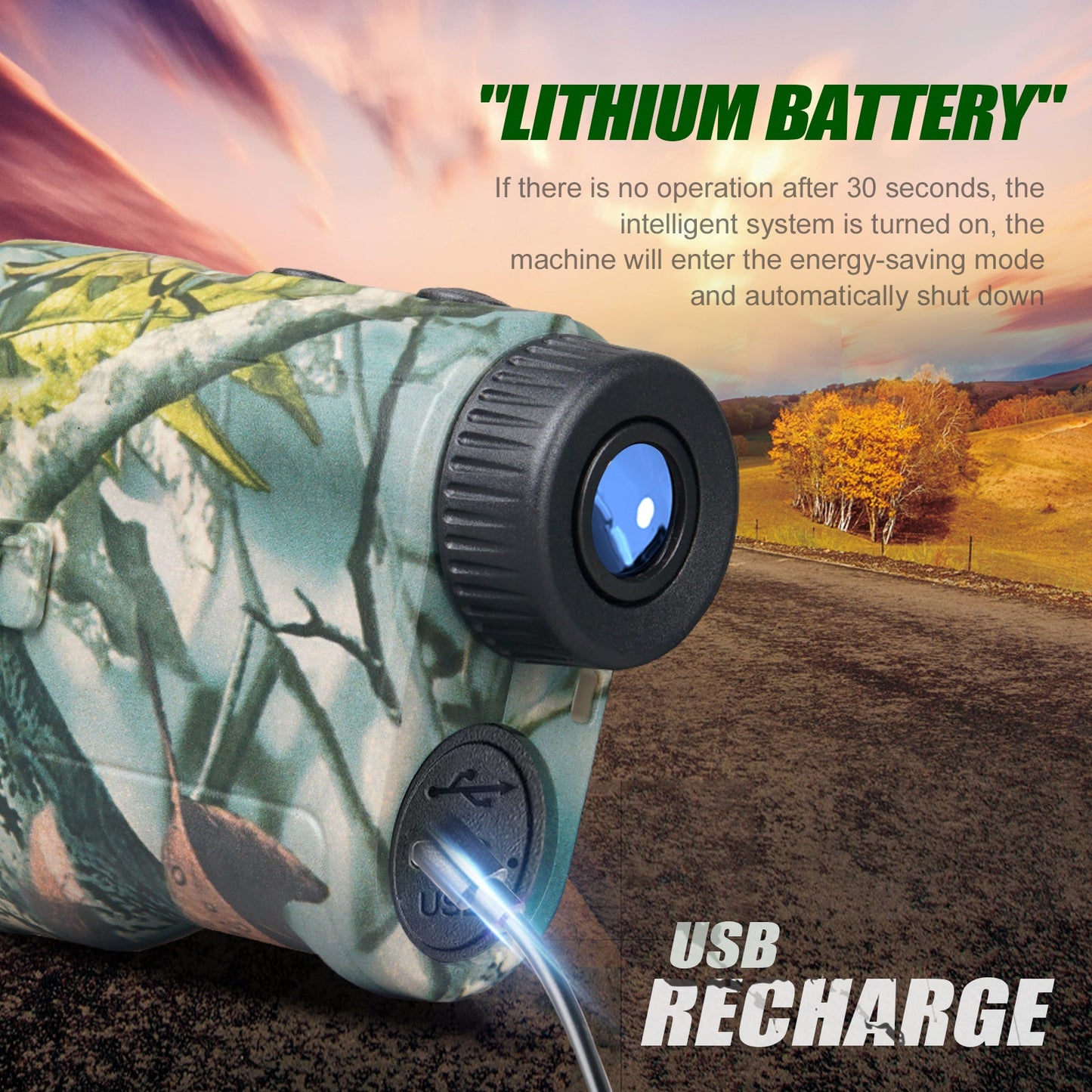 Precision 1000-Foot Hunting Range Finder