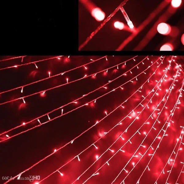 Enchanting 17-Meter String with 100-LED Solar-Powered Fairy Lights