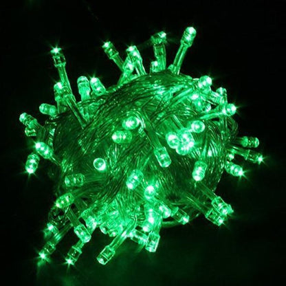 Enchanting 17-Meter String with 100-LED Solar-Powered Fairy Lights