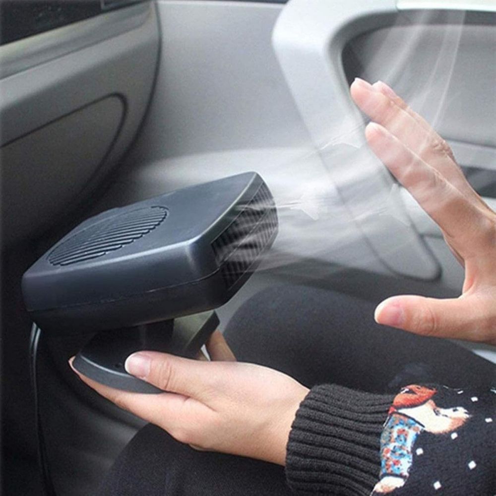 12V Car Heater Fan – 150W/300W Portable Ceramic Auto Heater for Fast Defrost & Quick Cabin Heating