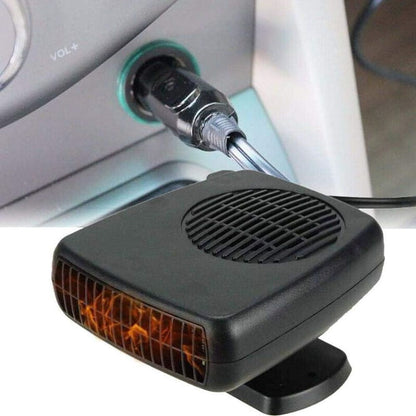 12V Car Heater Fan – 150W/300W Portable Ceramic Auto Heater for Fast Defrost & Quick Cabin Heating