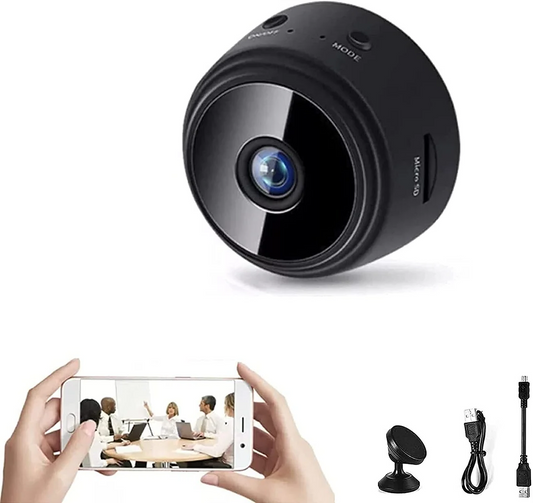 1080p Magnetic WiFi Mini Camera - Ultra-Compact Wireless Security Camera