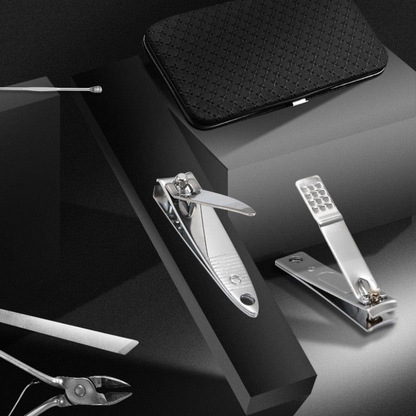 19-in-1 Stainless Steel Manicure Set – Premium Nail Clipper Kit
